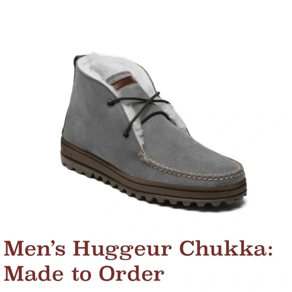 Quoddy Men’s Navy Blue Chukka Boot Shearling Lined Size 8 - Picture 9 of 9